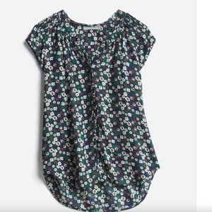 DANIEL RAINN Bernal Split Neck Blouse Large